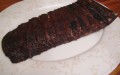 Dry Rubbed Oven Bakes Pork spare ribs